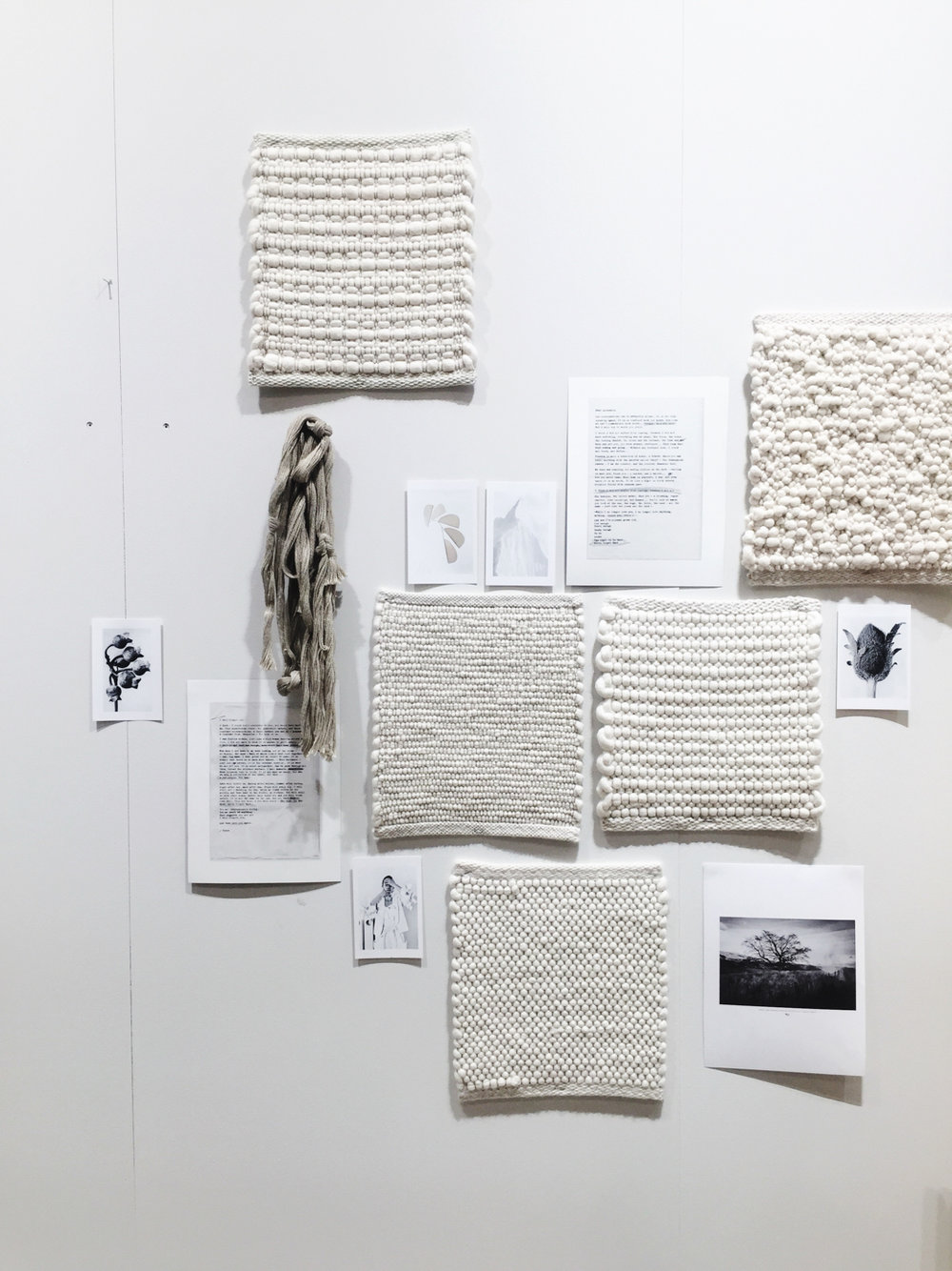 TISCA rug samples on the wall, aren’t they beautiful?