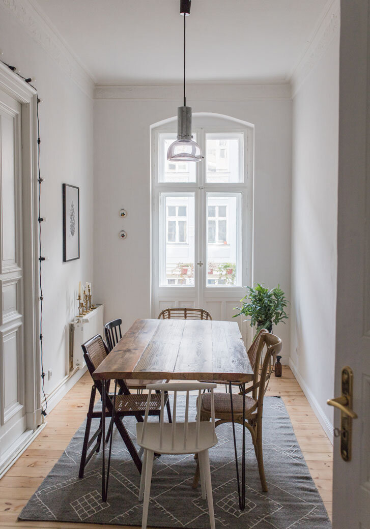 Berlin Apartment with Vintage Flair and Natural Colors