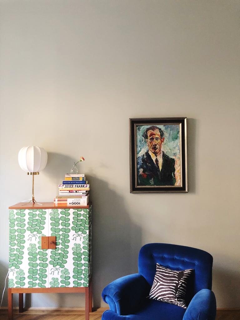 also my room -  Josef Frank  suite - this was the living room