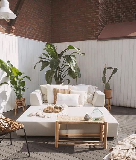 Outdoor space - more plants of course!