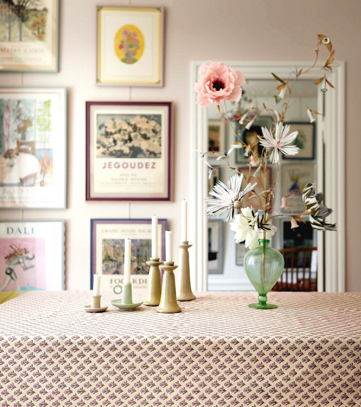 Inspired by Indian Block-Printed Textiles by Bungalow for Autumn 2021