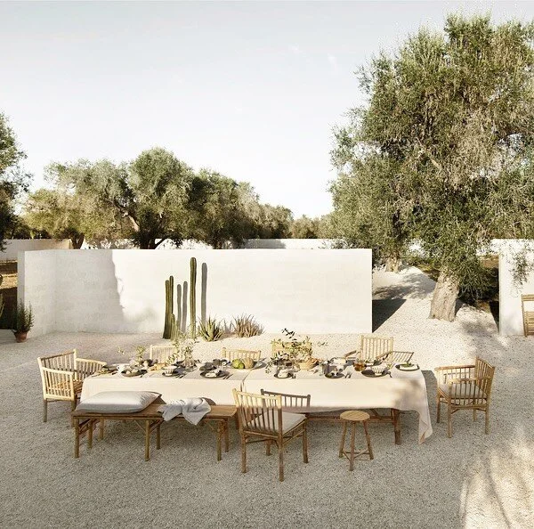 Today begins my journey into the unknown with @passion_shake to Mallorca for @_xtant_ // My dream is dine outside @tinekhomeofficial style like this photo, let&rsquo;s see what adventures await us! I&rsquo;ll be posting stories all week so join me th