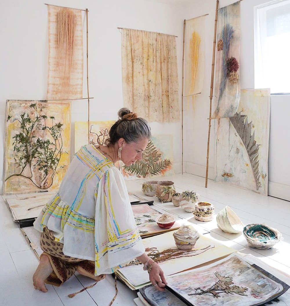 French Textile + Embroidery Artist Emma Cassi + Her Latest Work