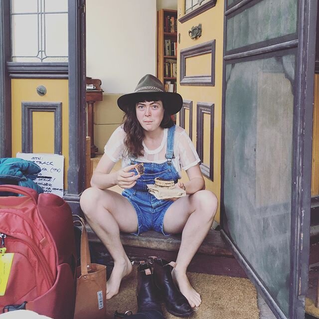 Packed and ready and eating @vegemite toast on our way to @cygnet_folk_festival 
Playing tonight at 6pm. See you soon Tassie!