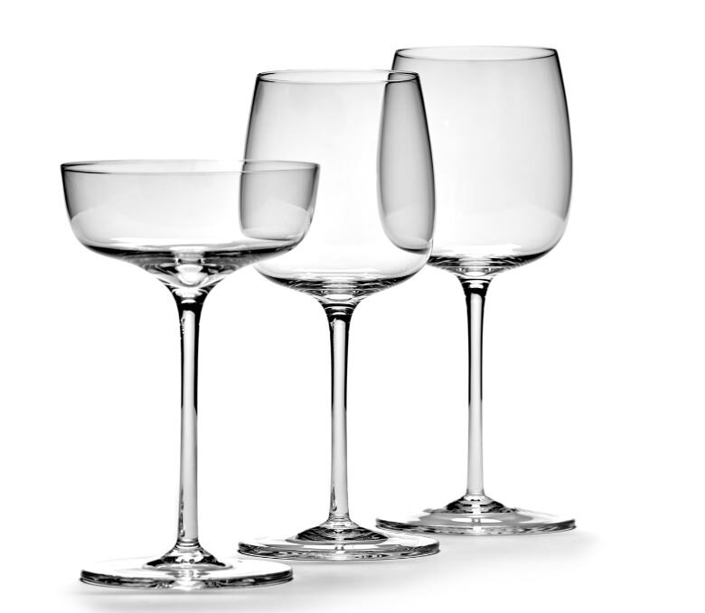 sla Verlenen Rekwisieten Wit en Rode wijnglas - Vincent Van Duysen — Cosi Casa