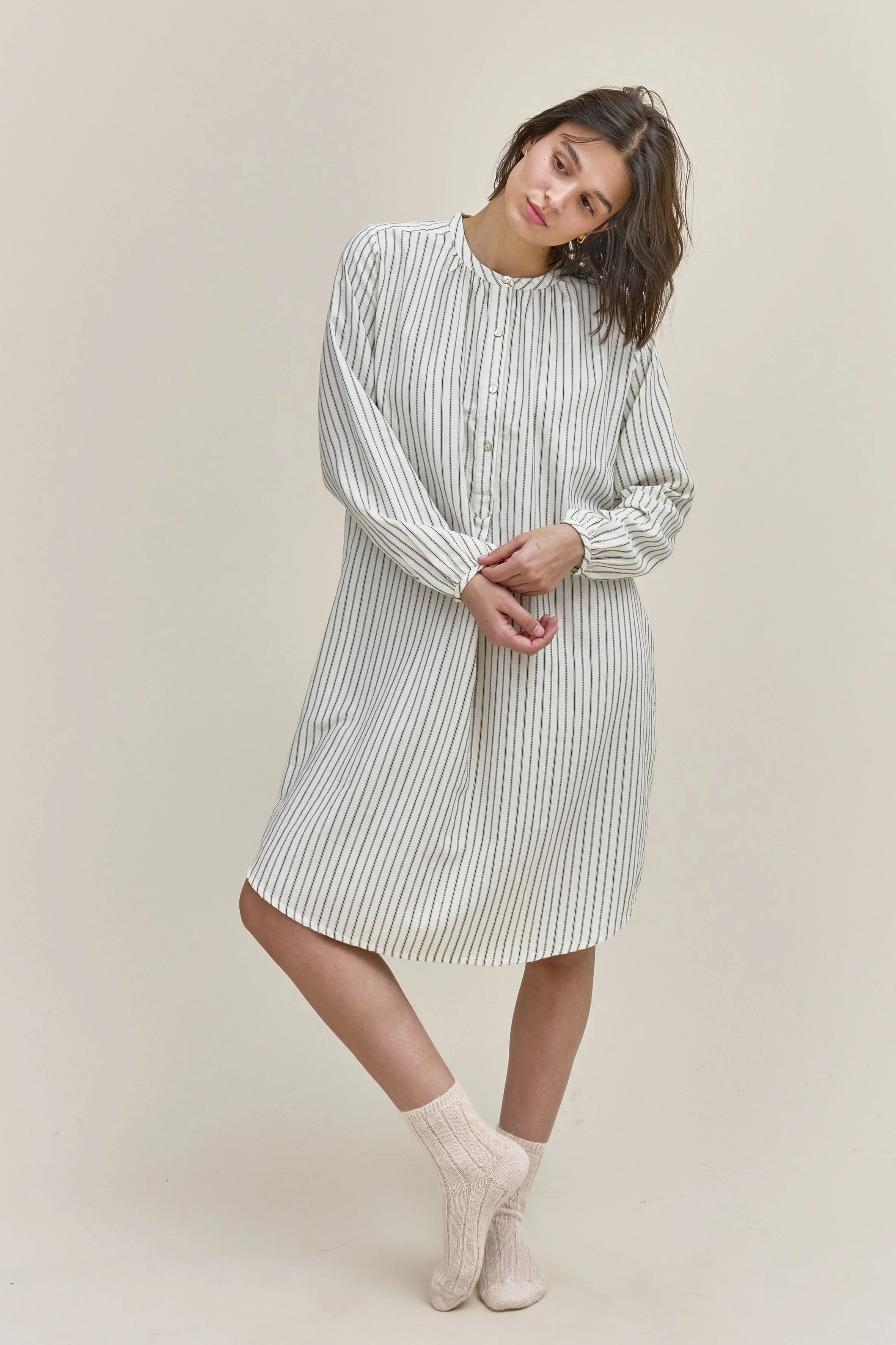 Niara stripe black front 1.jpg