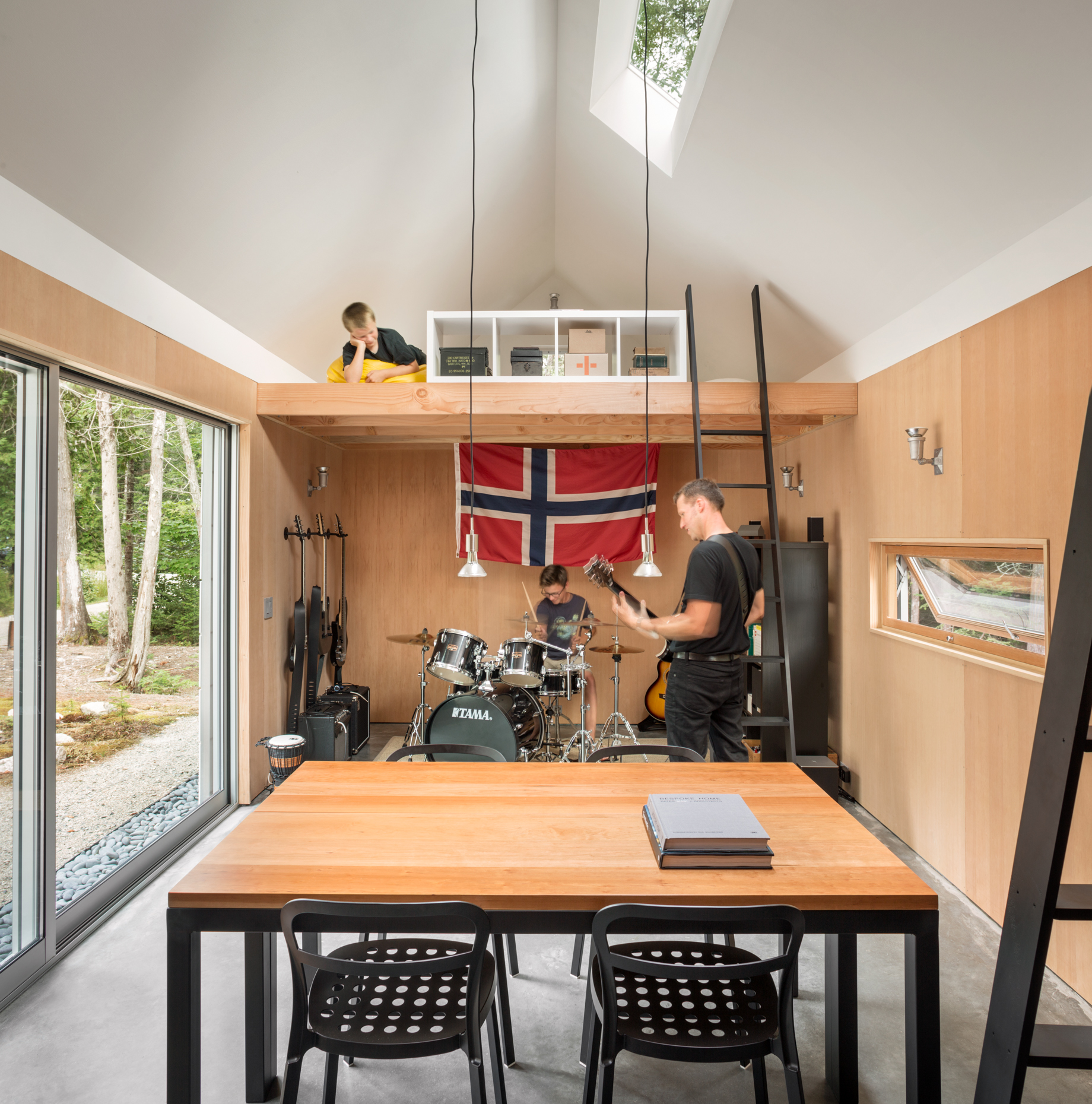 Long Studio Interior - Music Practice Area
