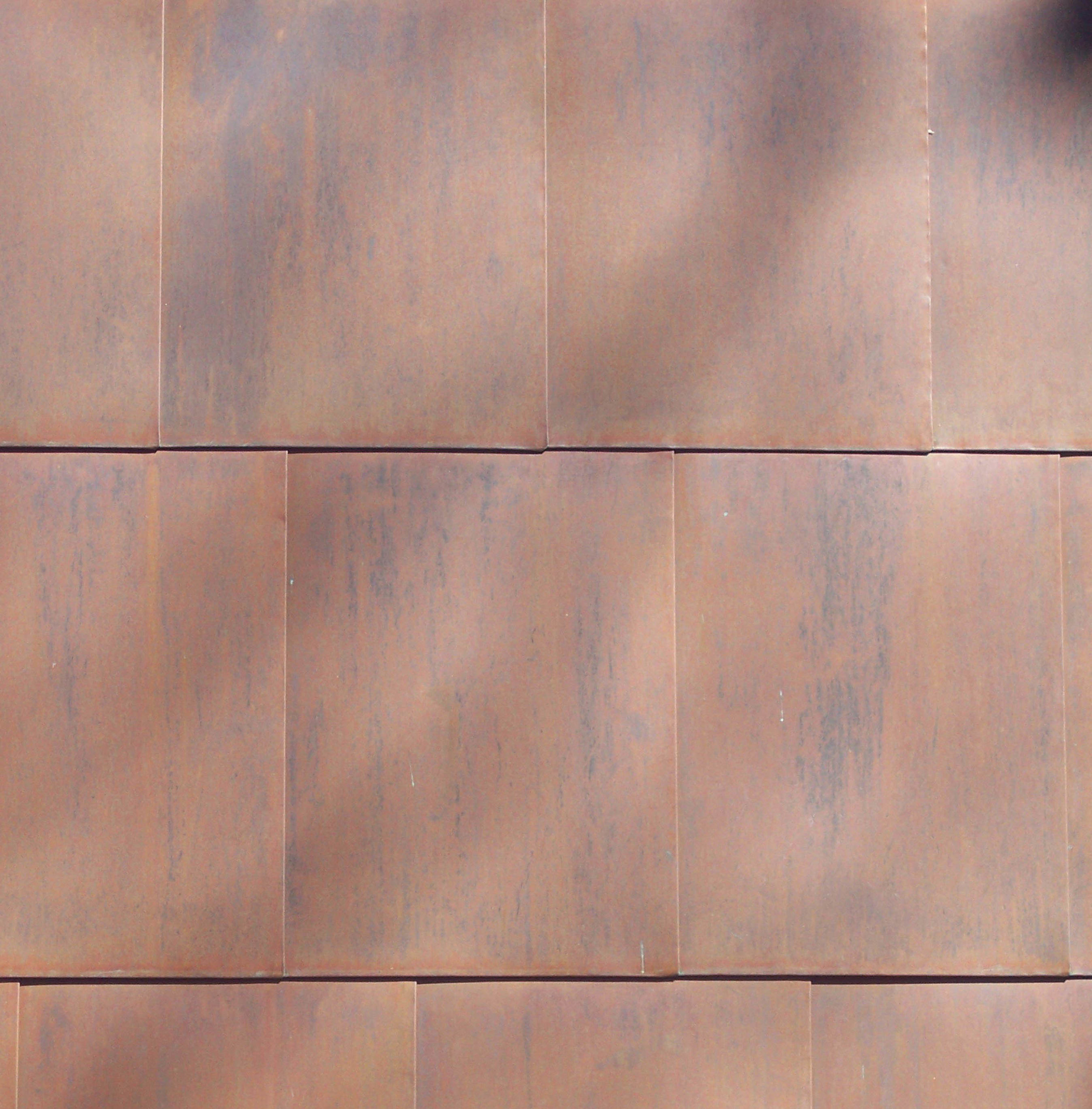 House on the Neck - Copper Siding Detail