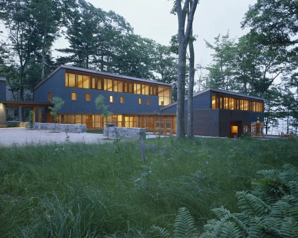 House on the Neck - Exterior Southern View | Dusk