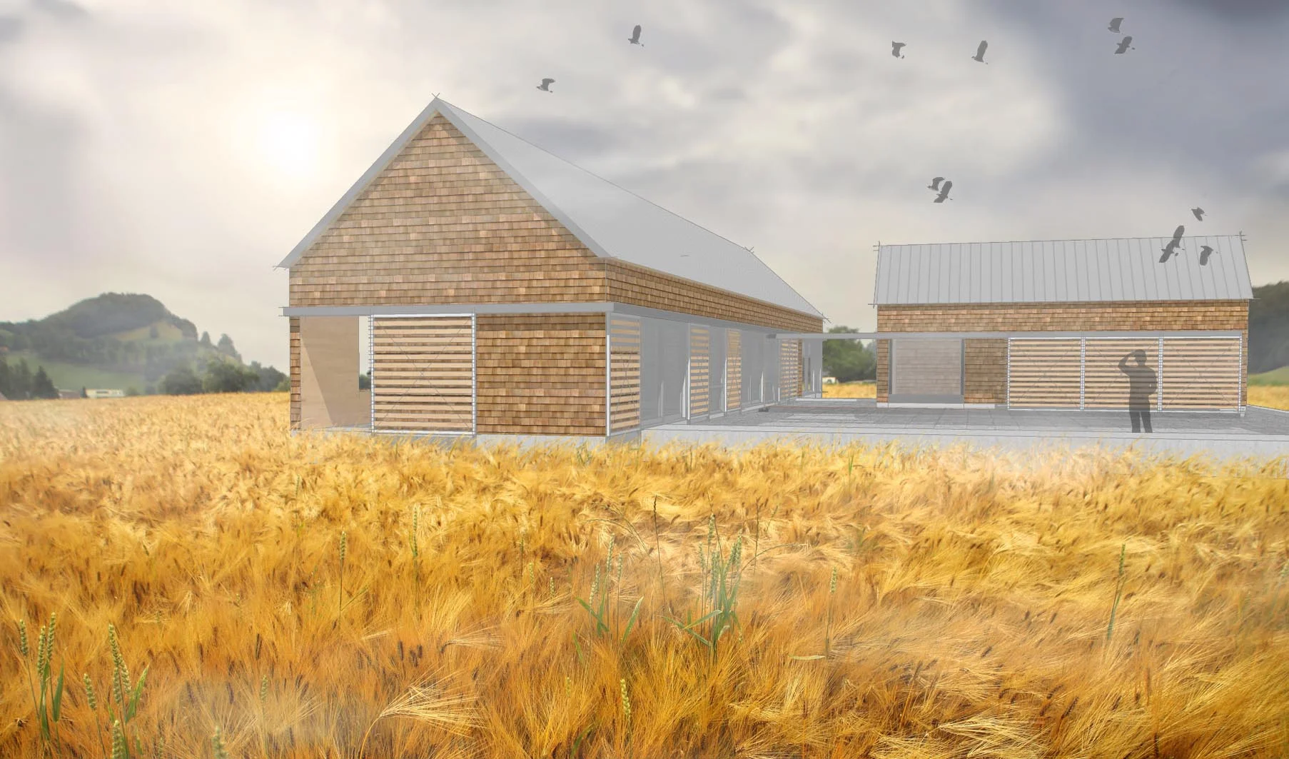 Modern Farm Rendering