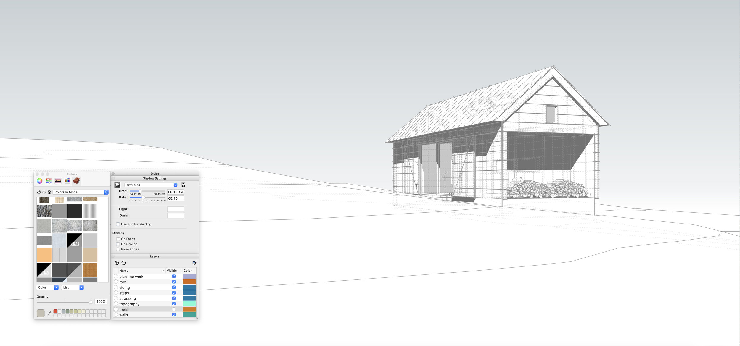 architectural design sheet formats