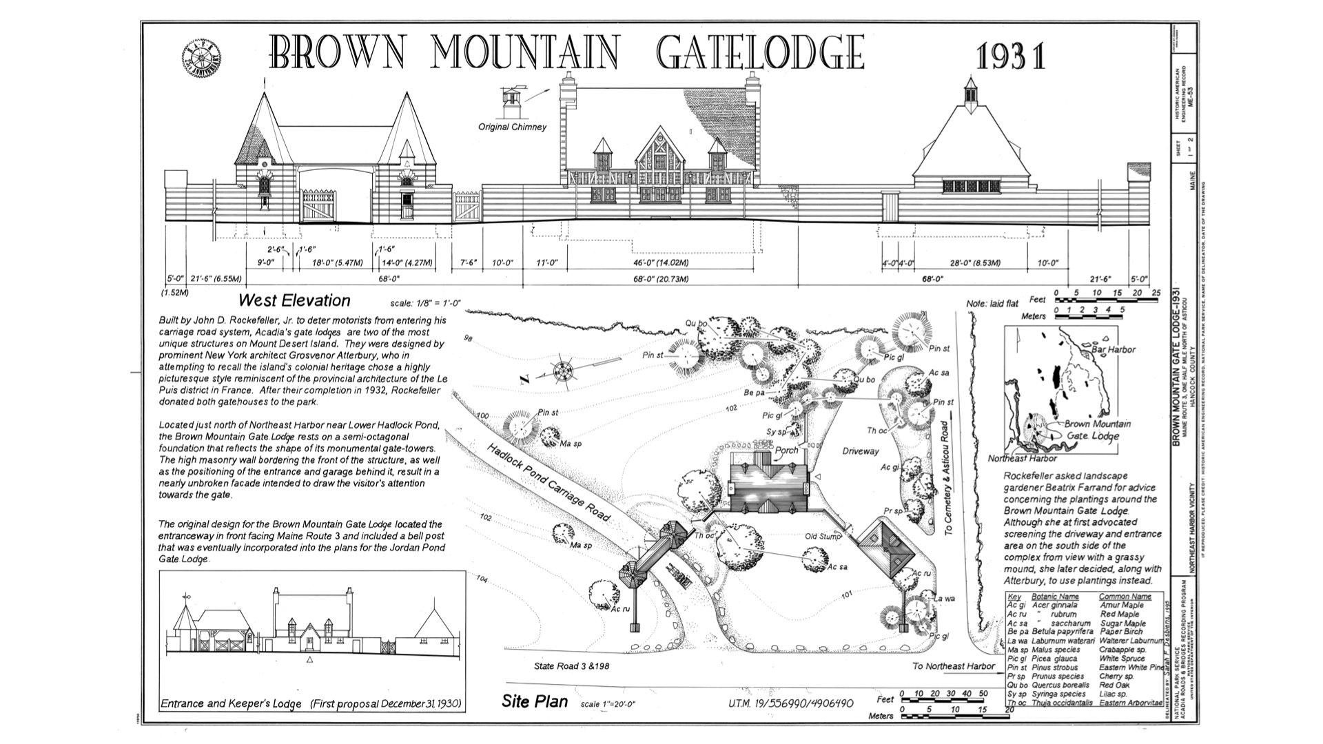 Brown Mtn. Gatelodge  Hybrid Plan Elevation