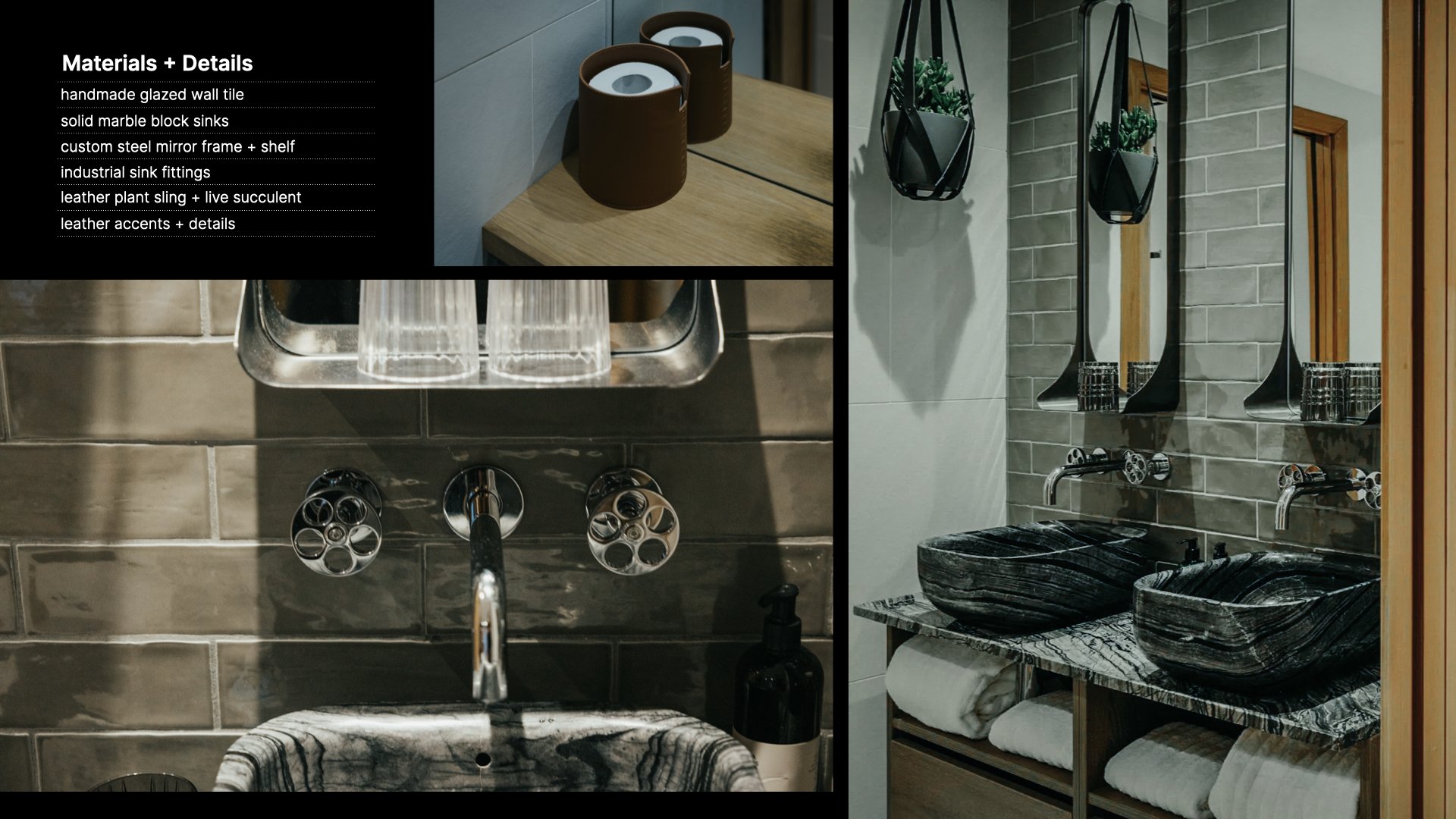 lav + bath details