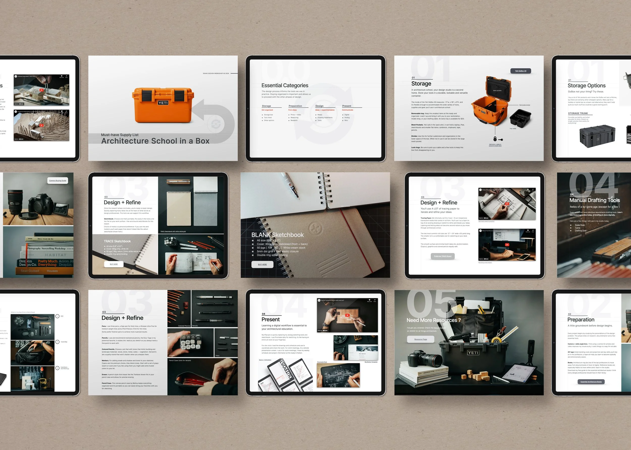 EDC | 30X40 Design Workshop