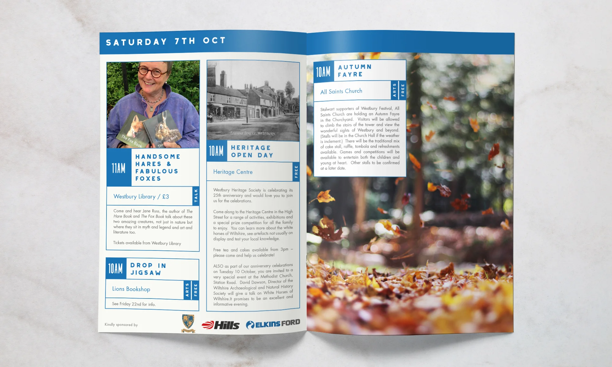 Wesbury Festival Brochure Design