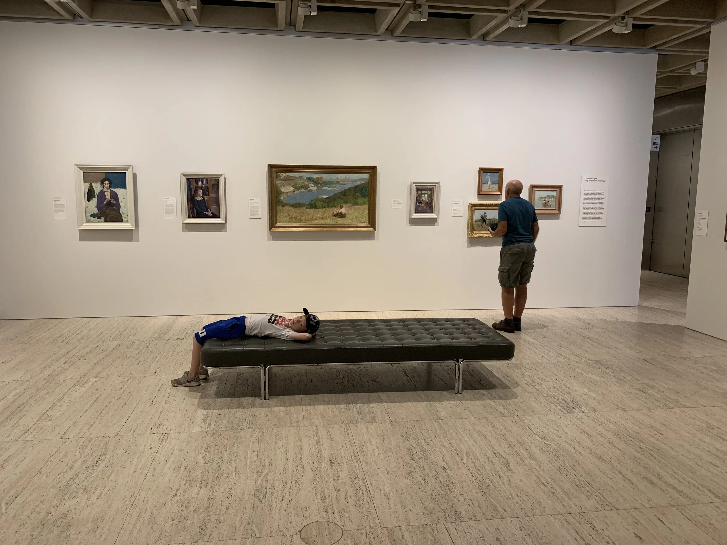Sometimes the art museum makes you feel like this!
