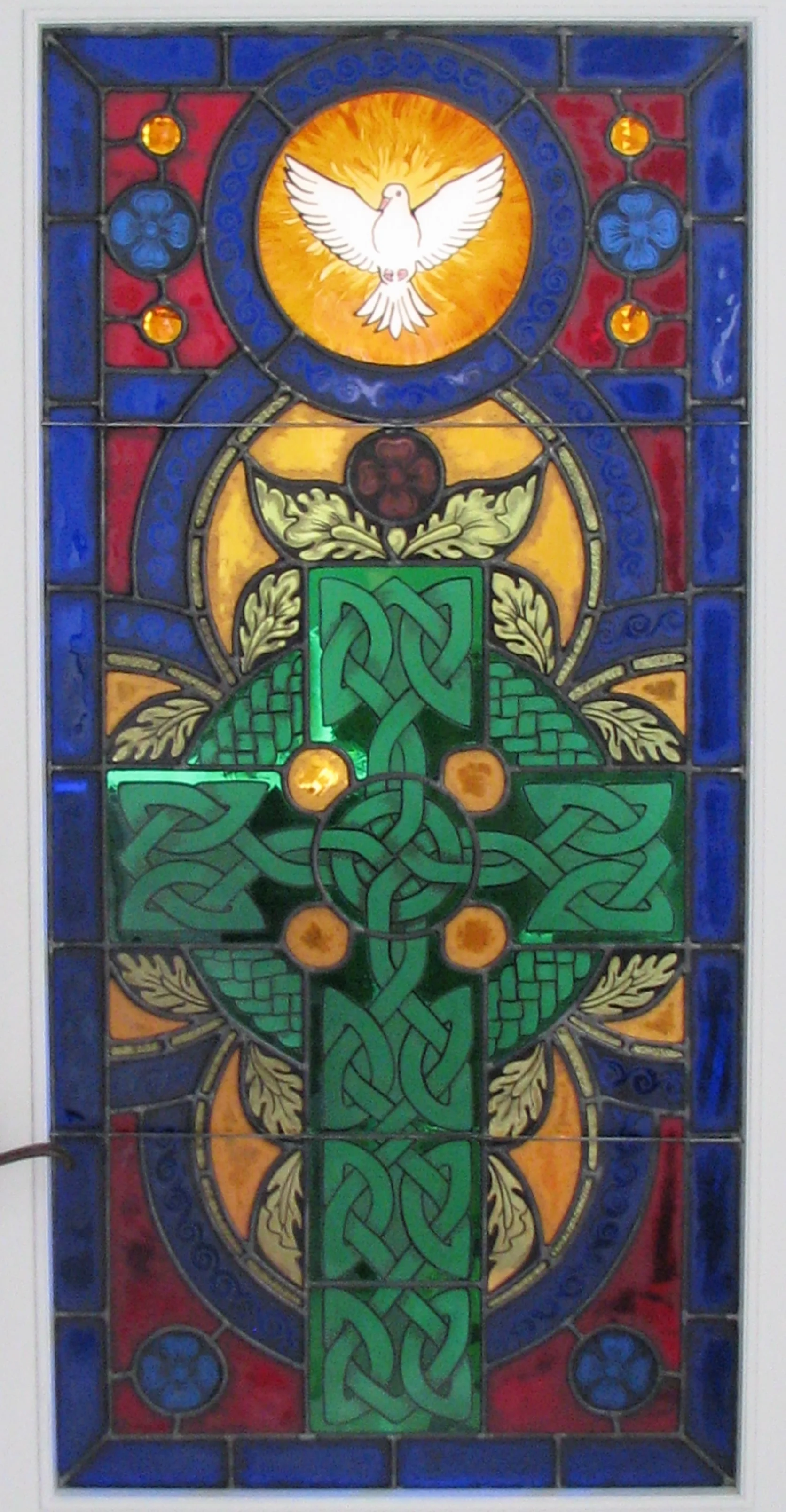 Celtic Cross, St. Dunstan's Chapel, Rectory