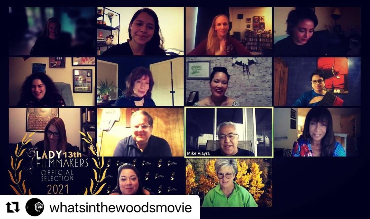 #Repost @whatsinthewoodsmovie with @make_repost
・・・
#happyfemalefilmmakerfriday 💃🏻🎞💃🏻!!!!

We are feeling so lucky and grateful to have gotten to spend time with some really inspiring, creative, and clever women through the 13th Annual @ladyfilm