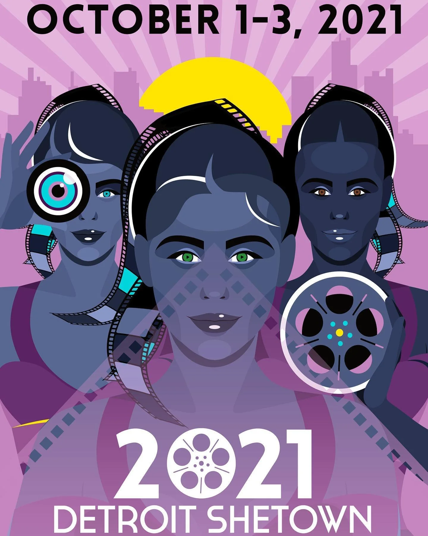 Happy October 1st!  Happy #femalefilmmakerfriday !! 
And happy first day of the @detroitshetown Film Festival 2021 👯&zwj;♀️💀🕺💀👯&zwj;♀️!!!

If you&rsquo;re looking for something spooky to put you into that #halloween mood check us out in 🥀 SheTo