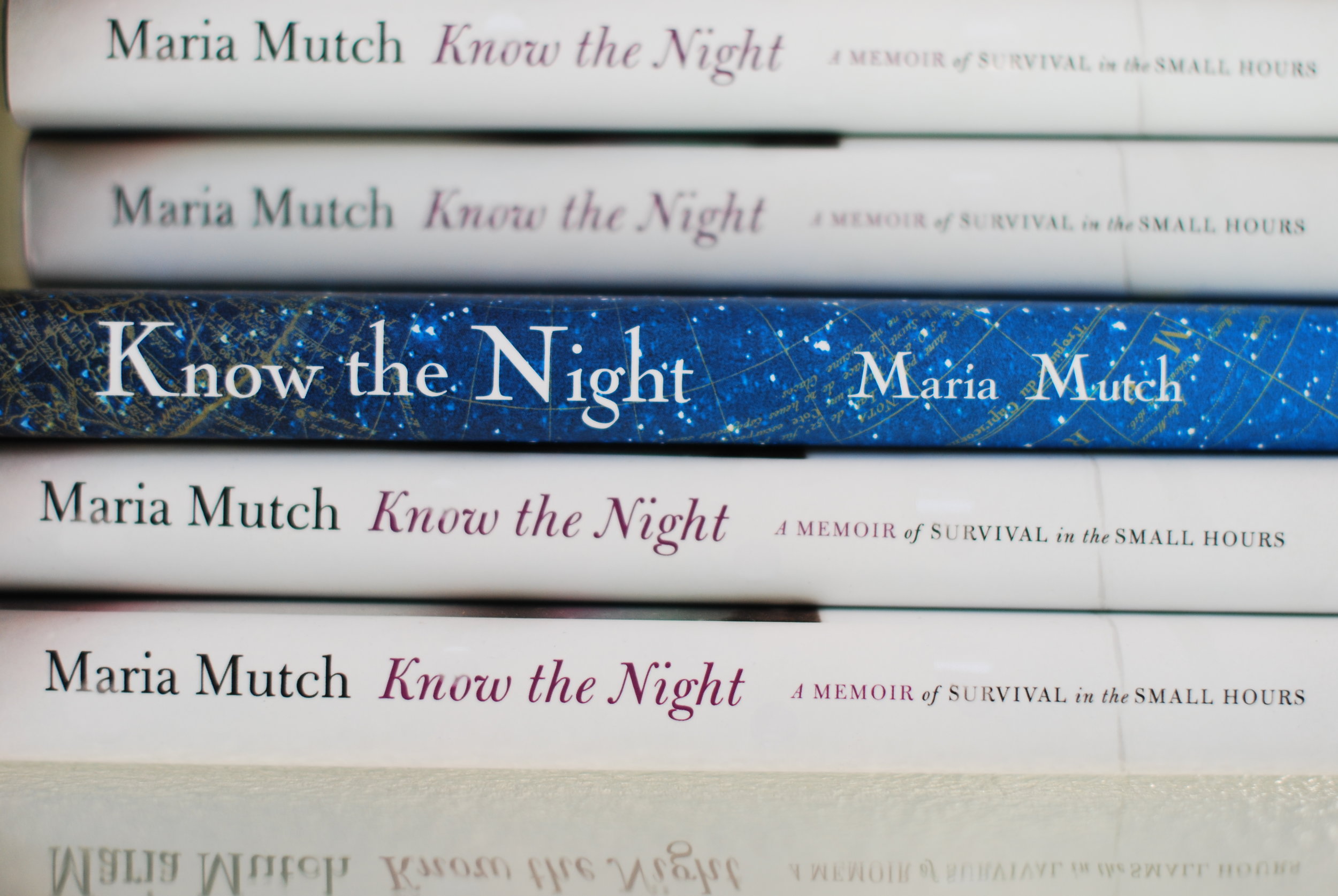 Know the Night by Maria Mutch hardcover