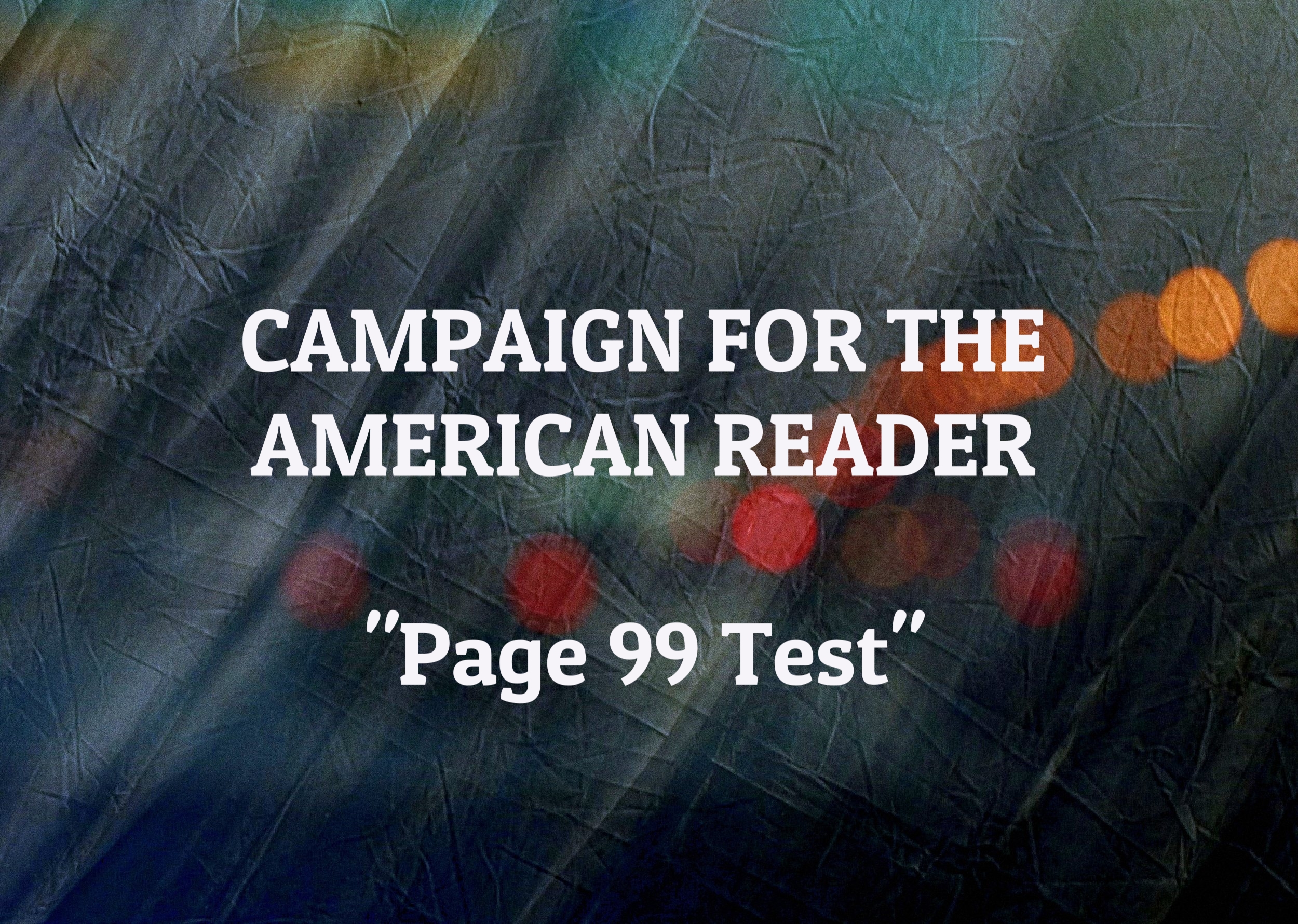 campaign for the american reader maria mutch