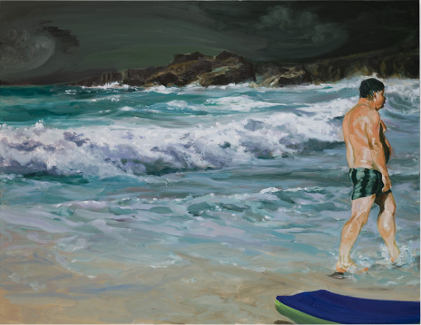 Scenes From Late Paradise: Stupidity, 2007 Oil on linen 84 x 108 inches