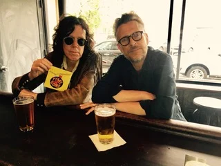 Kenny Vaughan and Steve Almaas, NYC April 2017