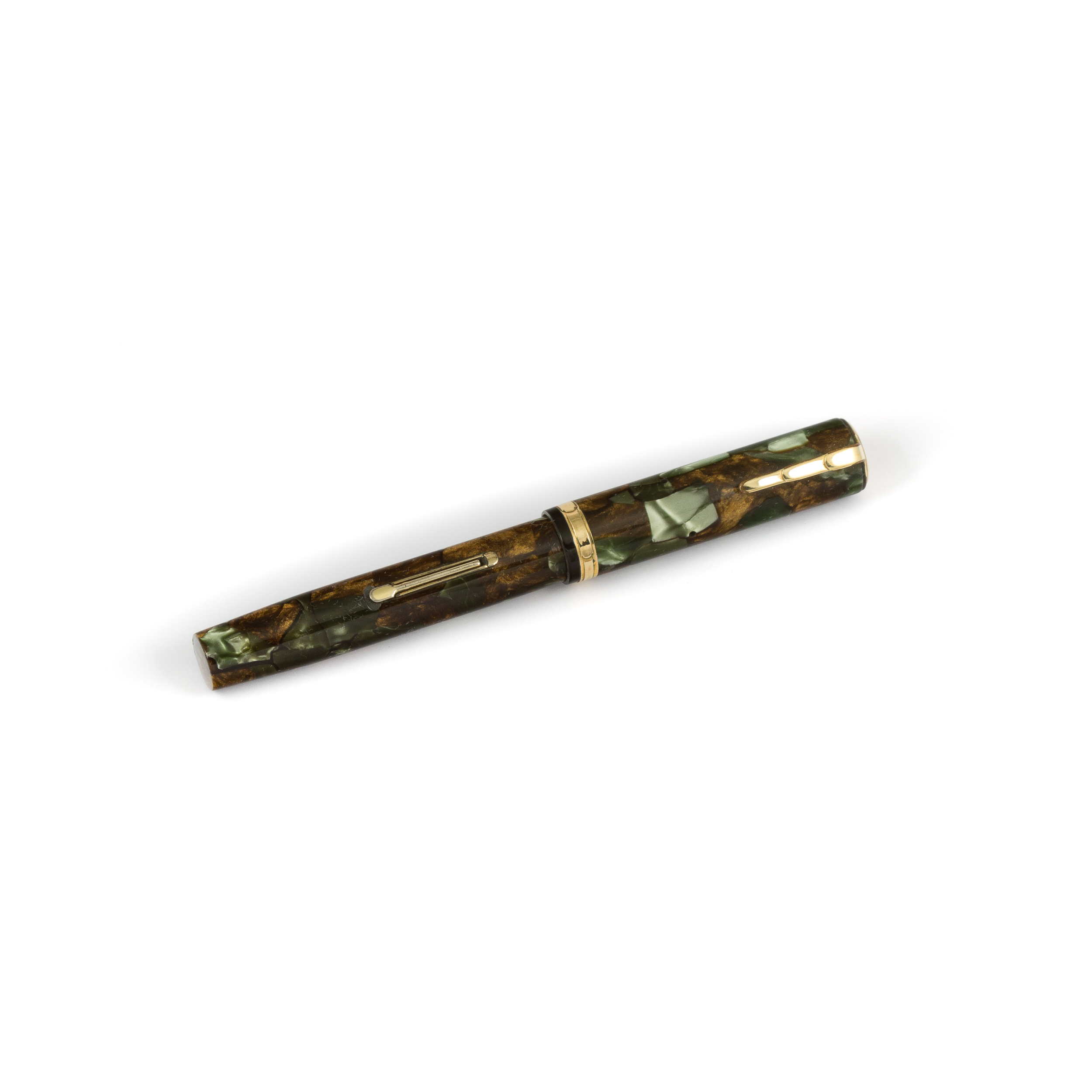 Waterman's Lady Patrician Moss Agate Fountain Pen