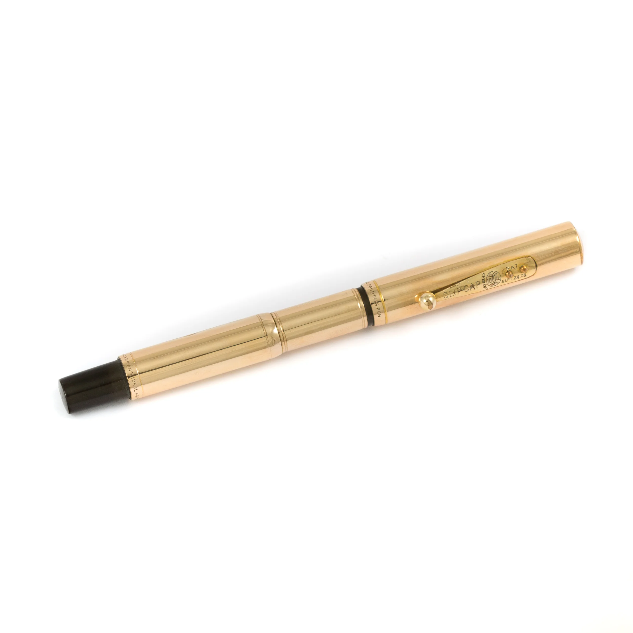 Waterman's 0512 SF Plain Rolled gold Overlay Fountain Pen