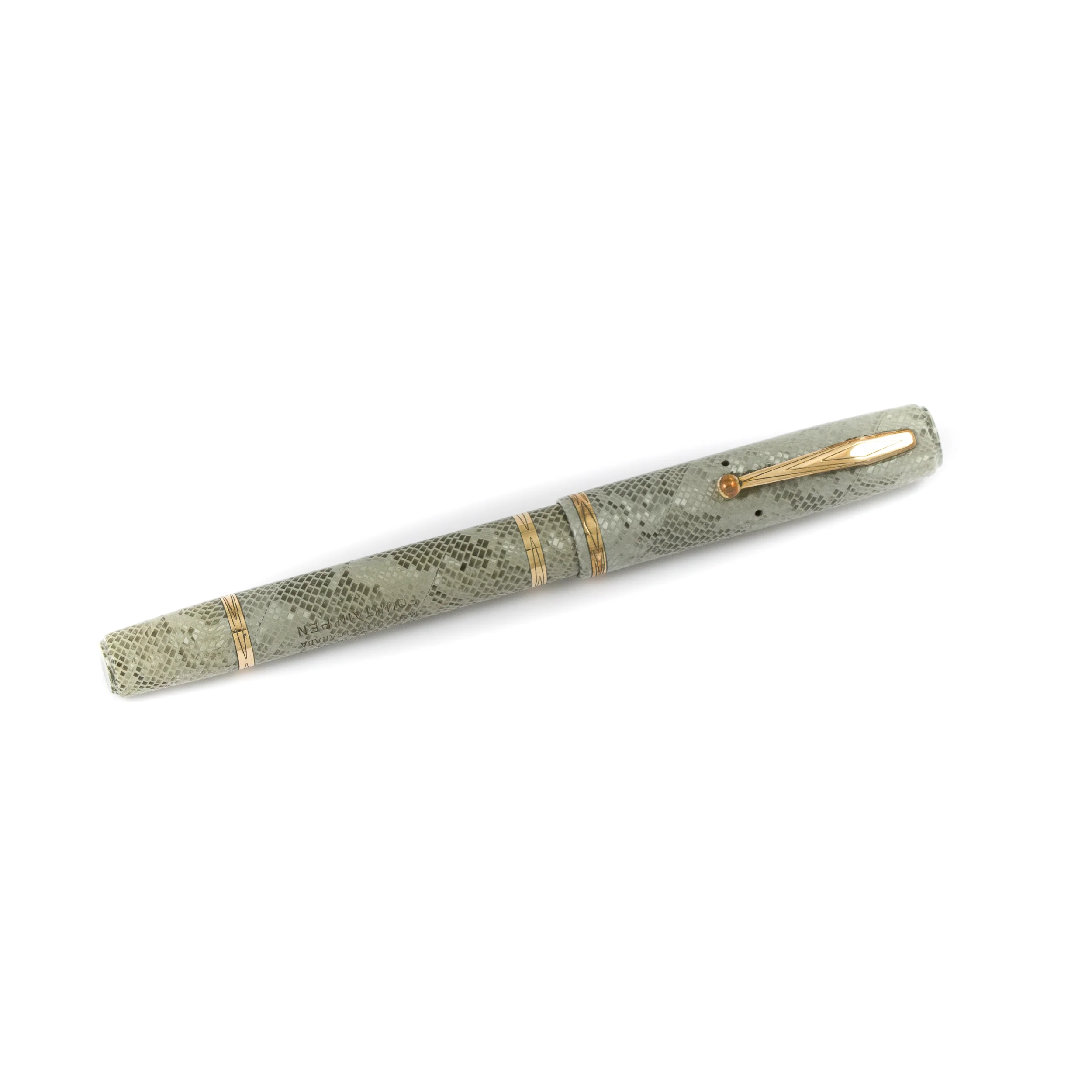 Waterman's 92 Silver Lizard Fountain Pen