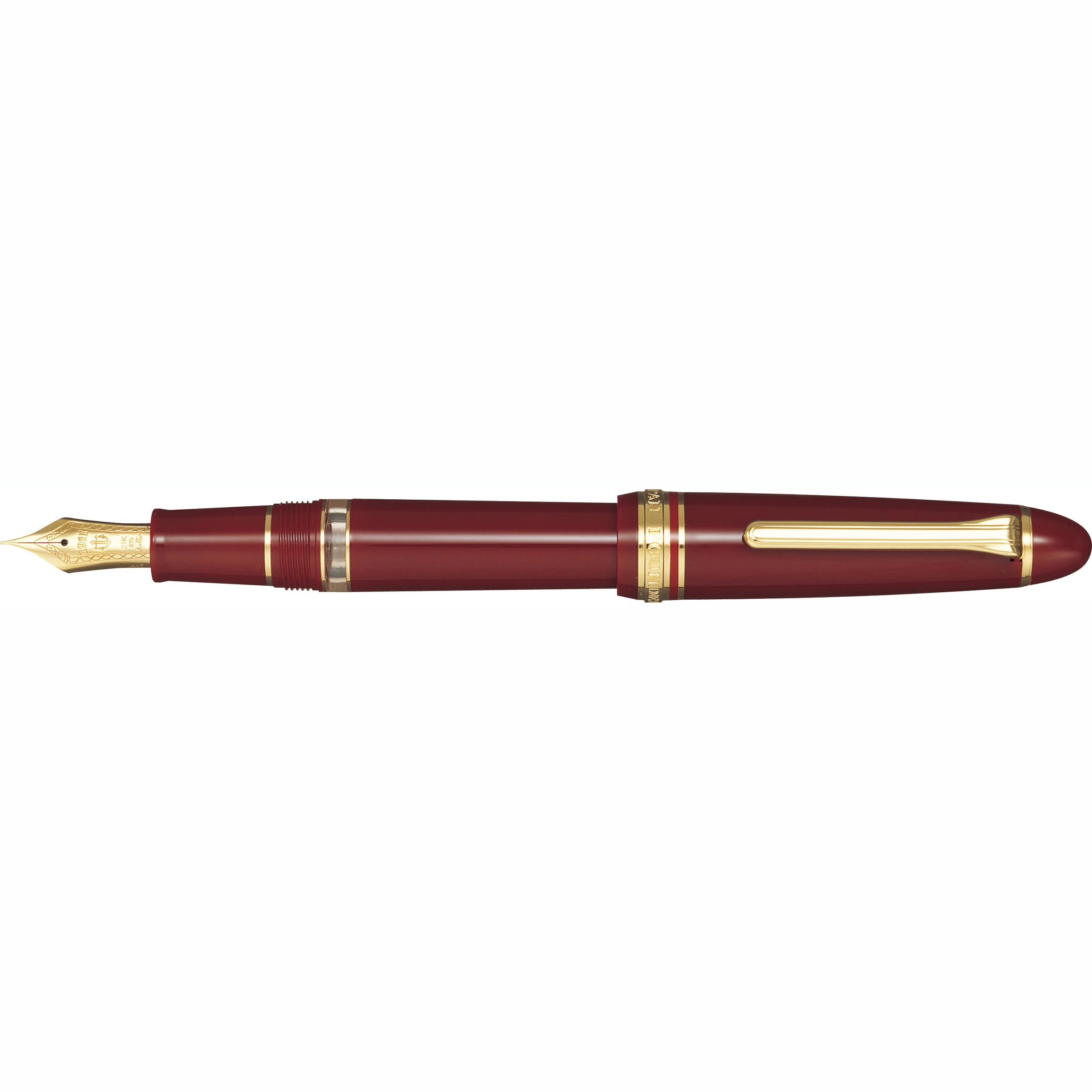 Sailor 1911 Realo Maroon Gold Trim Fountain Pen Fountain Pen