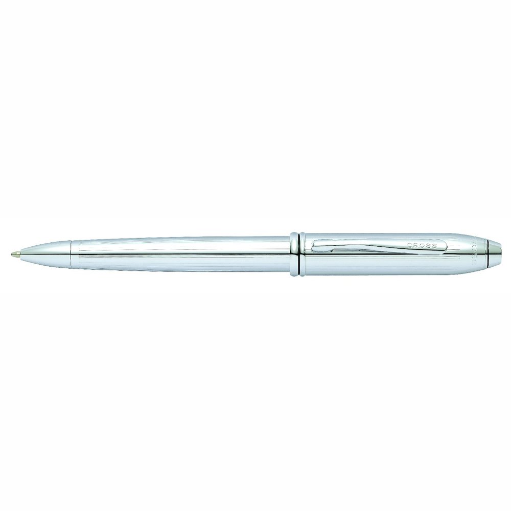 Townsend Lustrous Chrome Ballpoint — Modern Vintage Pen