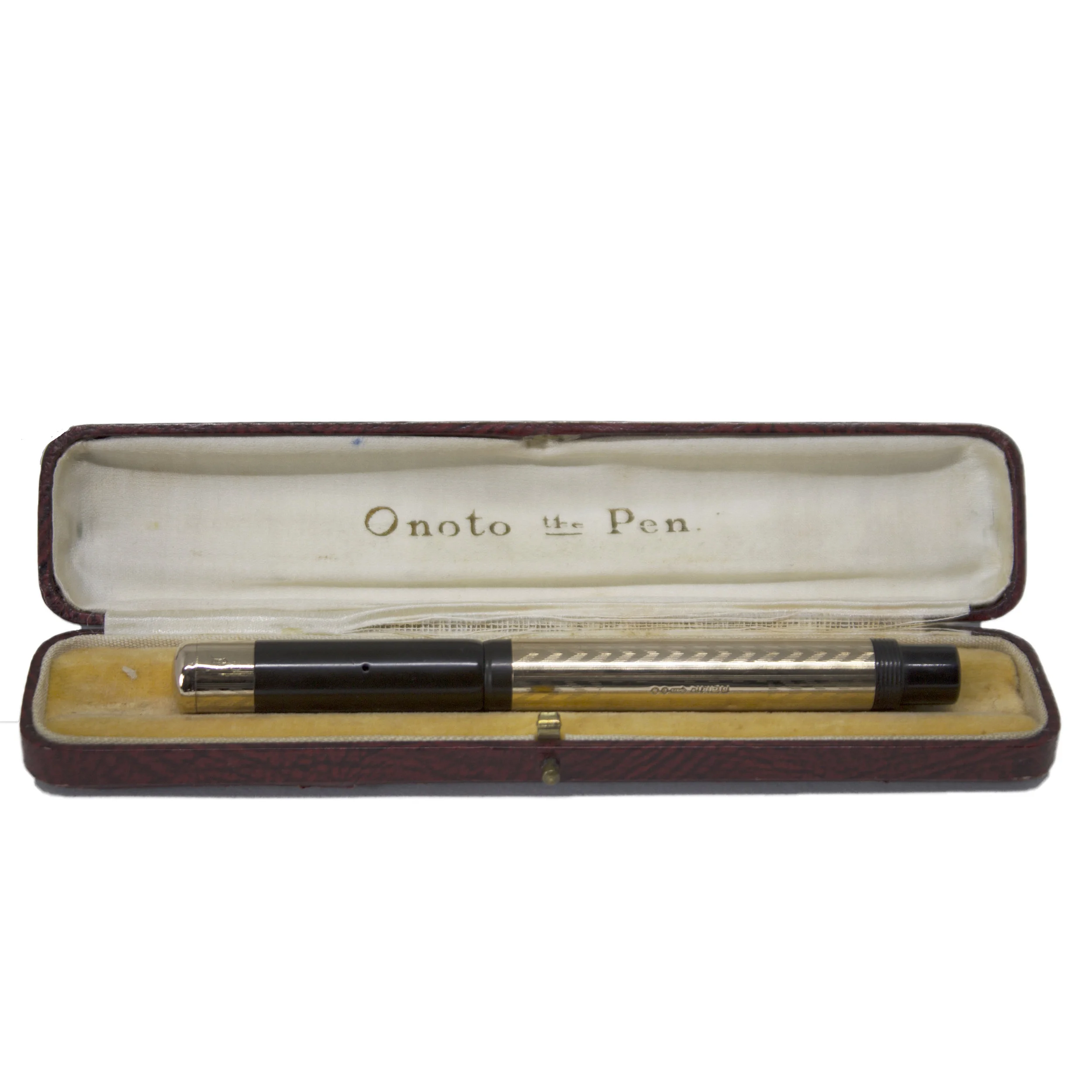 Onoto The Pen 9 ct Chevron Fountain Pen