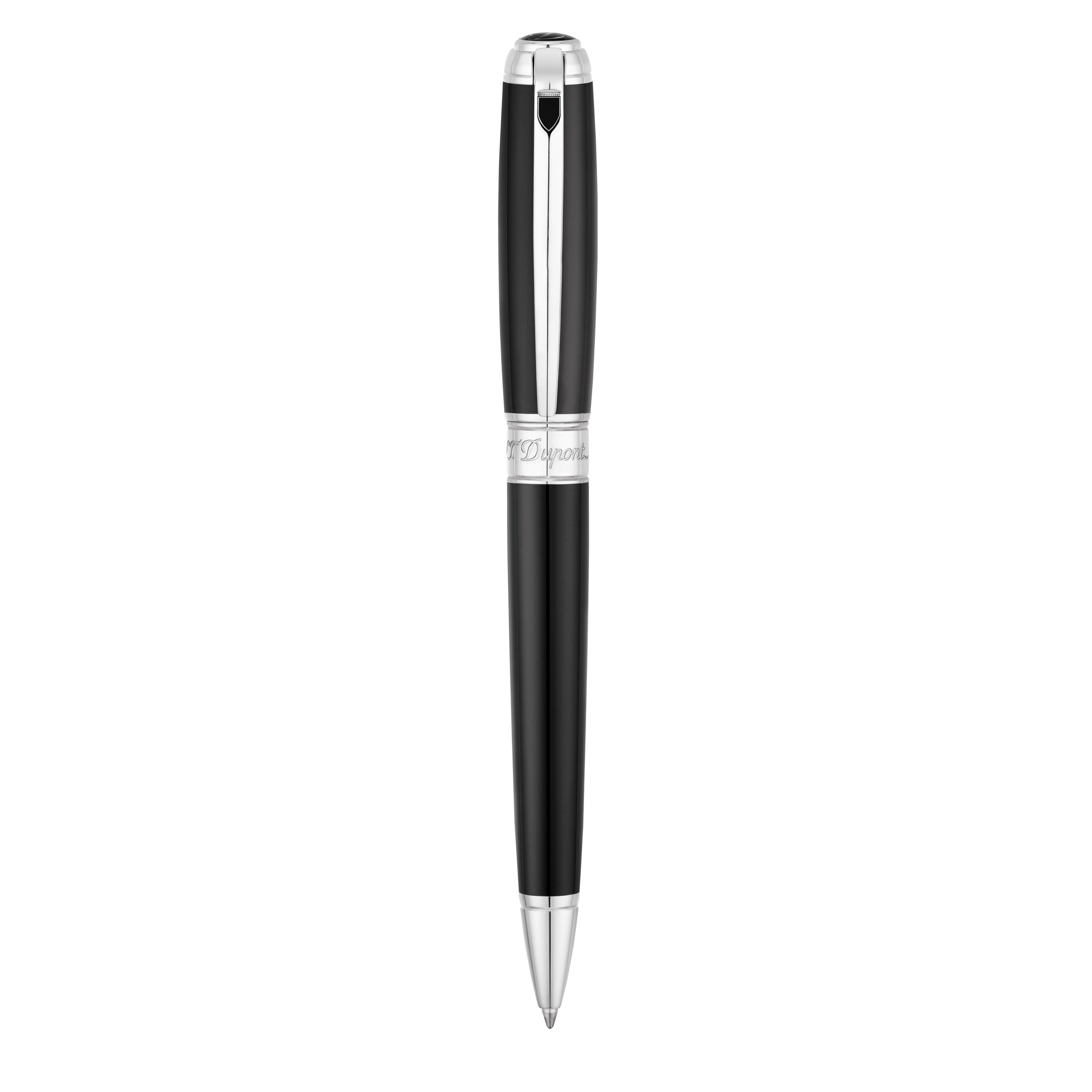 Line D Large Black PalladiumTrim Ballpoint