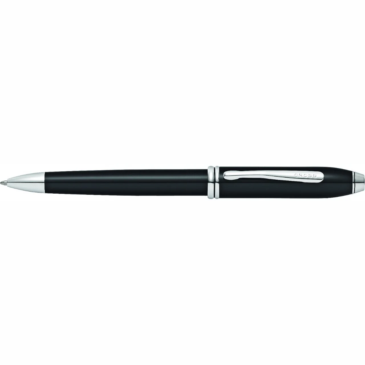 Townsend Black Lacquer / Rhodium Plate Ballpoint
