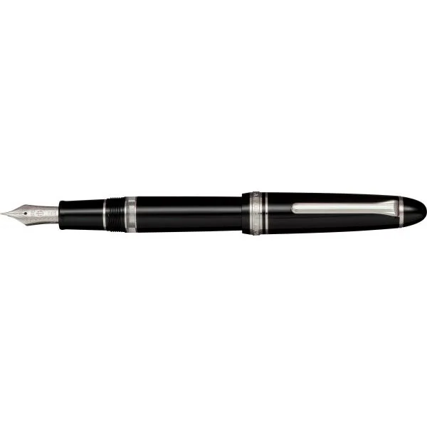 Sailor 1911 Realo Black Silver Trim Fountain Pen Fountain Pen