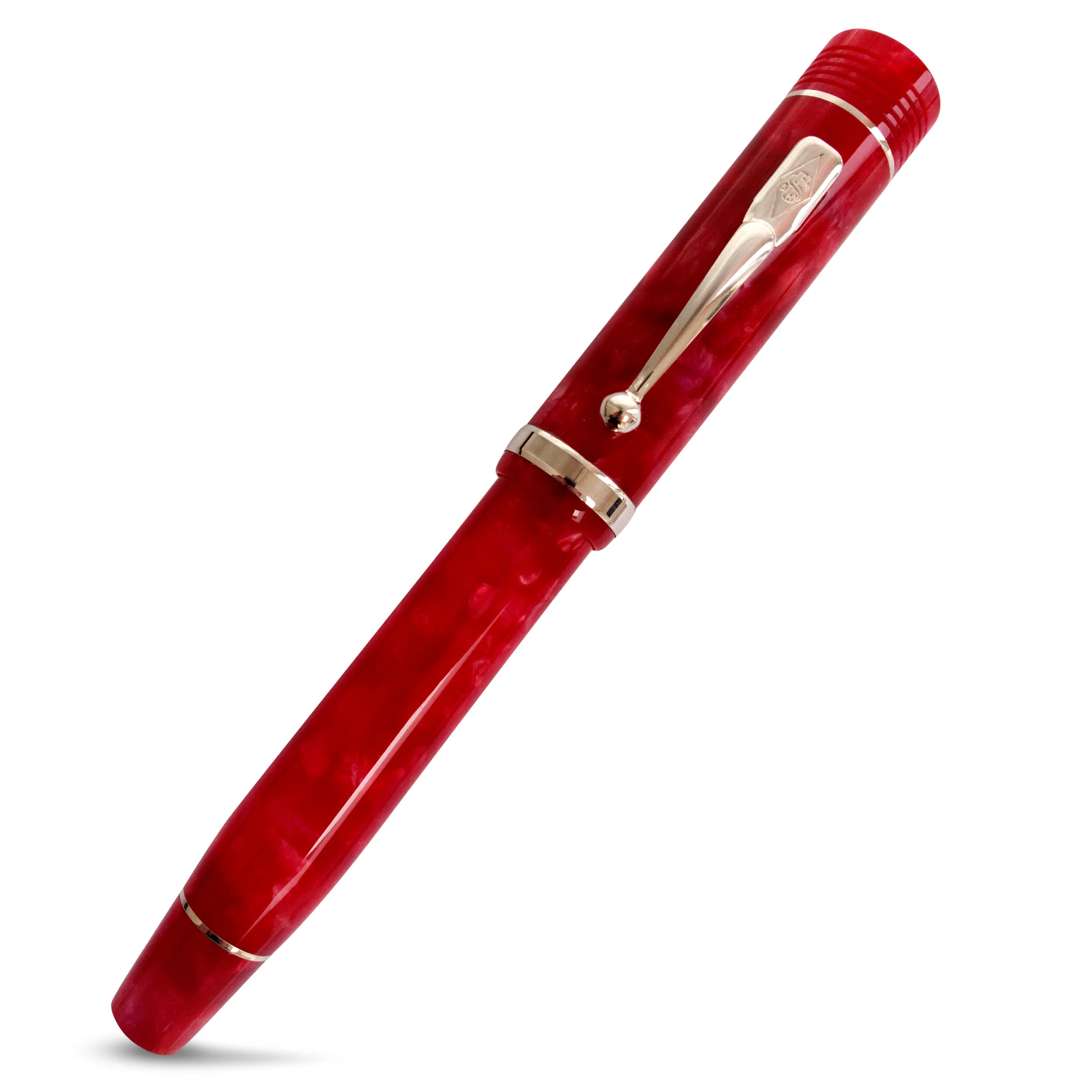 Conway Stewart Churchill Crimson Blush Fountain Pen