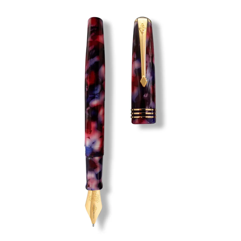 Conway Stewart Series 58 Nebula Gold Trim Fountain Pen