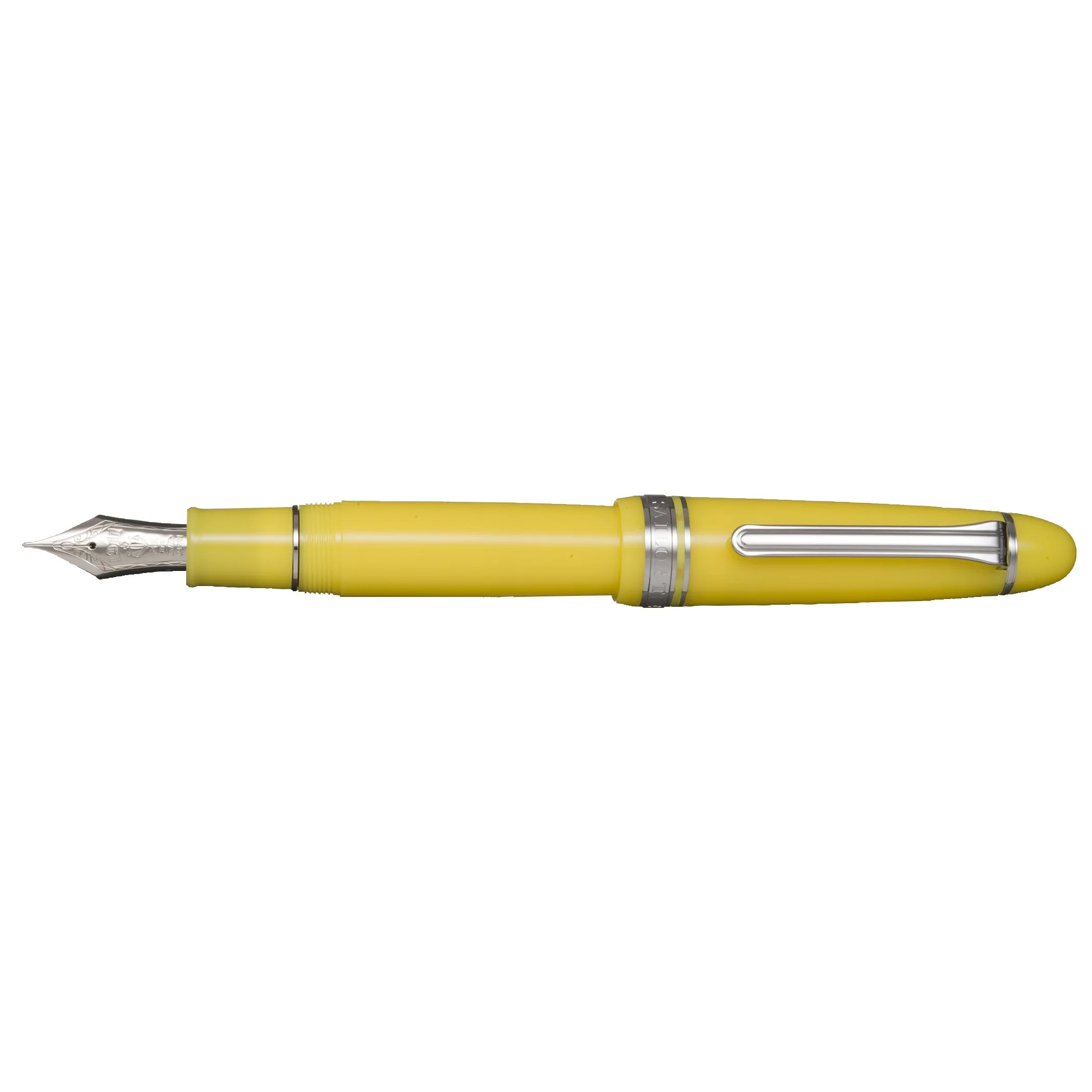 King Of Pens (KOP) Mandarin Yellow  Fountain Pen- Special Edition