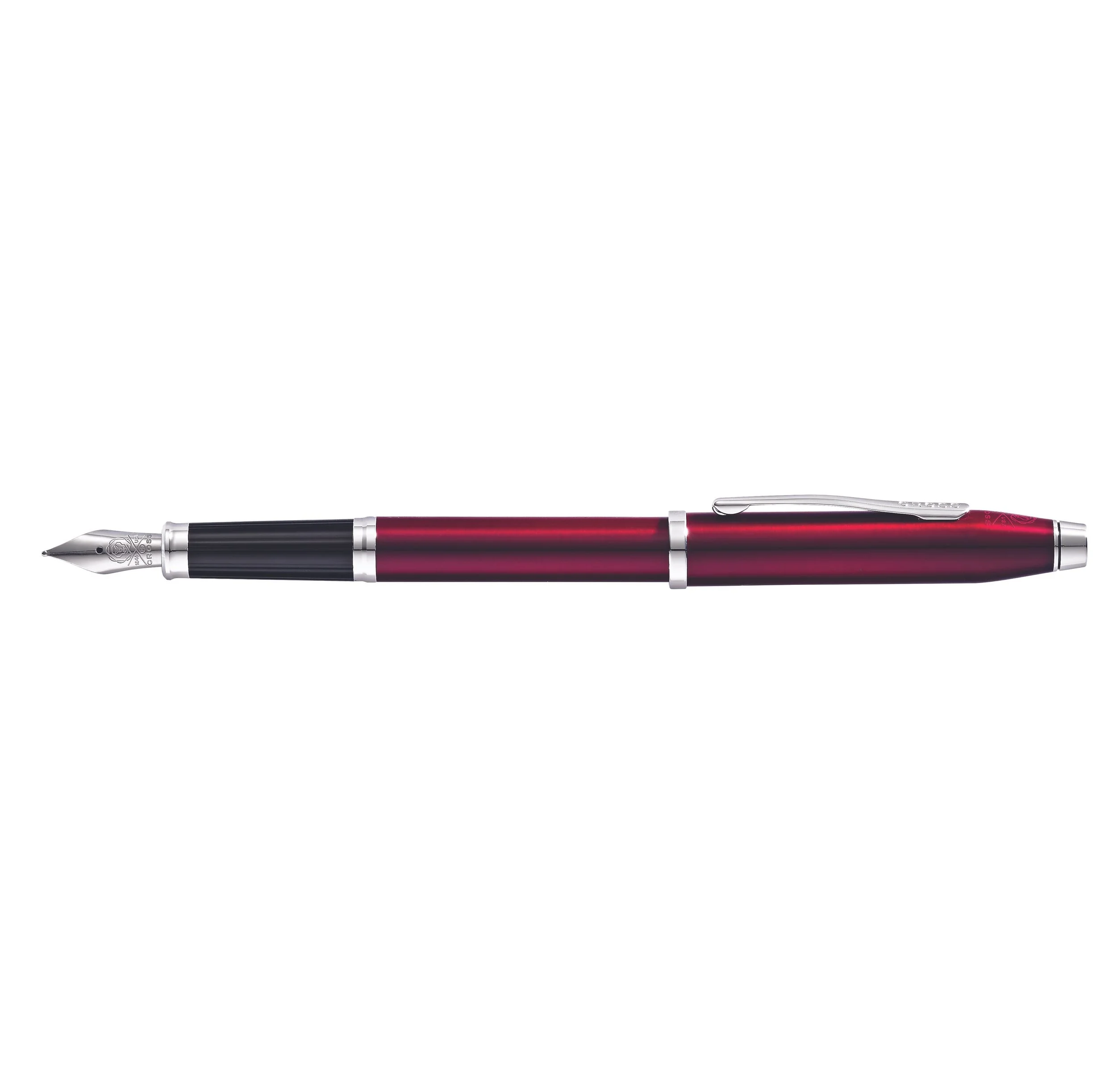 Century II Pearlescent Plum Lacquer / Rhodium Plate Fountain Pen