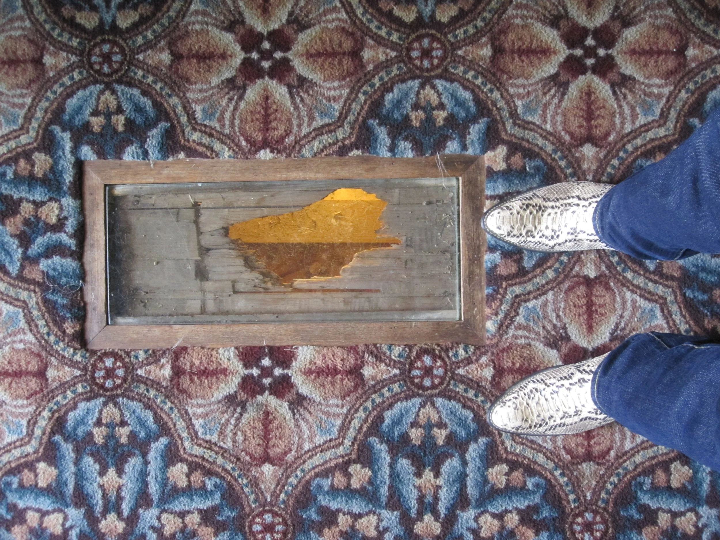 Civil War Cannon Ball Hole, Vicksburg, 2010