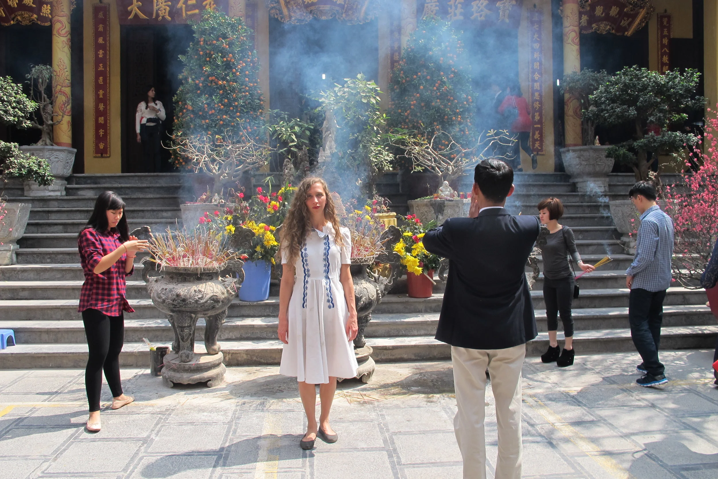 Emily as "Alice", Ho Chi Minh City, 2015