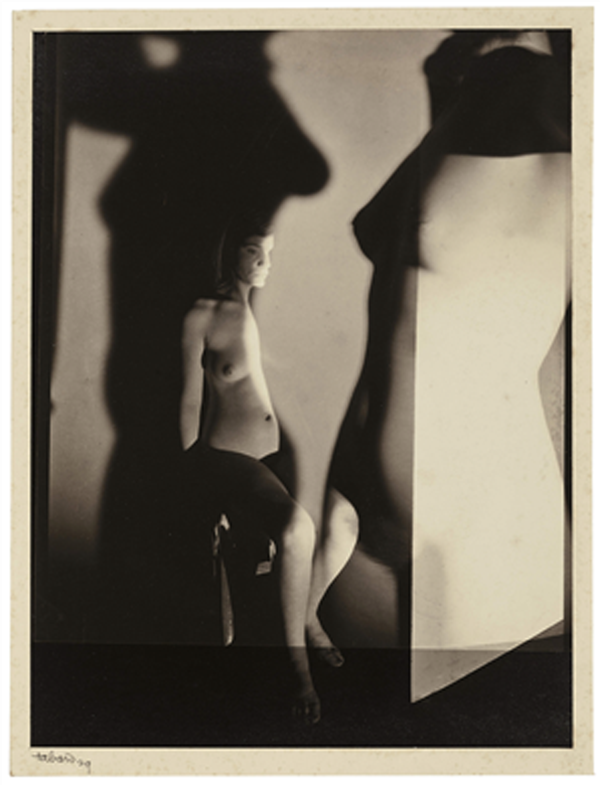 Maurice Tabard, Montage(Nu), 1929, vintage gelatin silver print, 9 x 7 inches