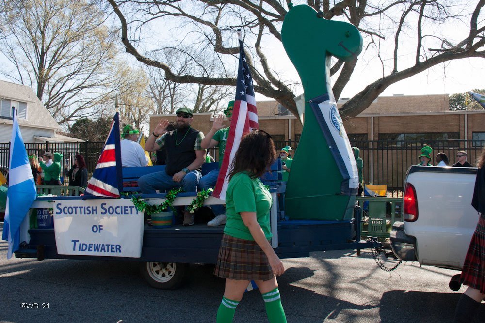 Nessie at St Paddy's Day.jpg