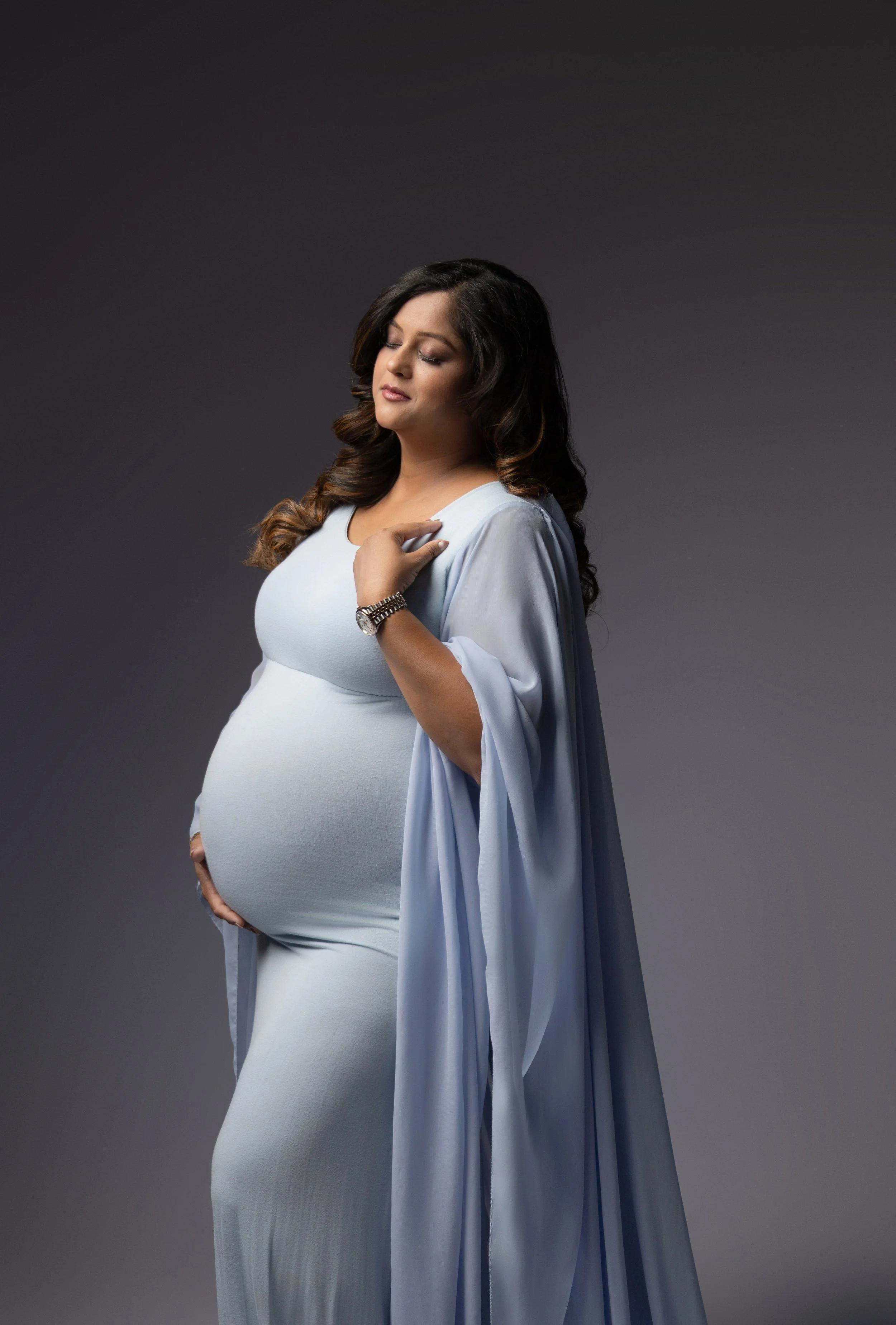 Savannah Studio Maternity Photographer | Timeless Maternity Photography in Savannah, GA