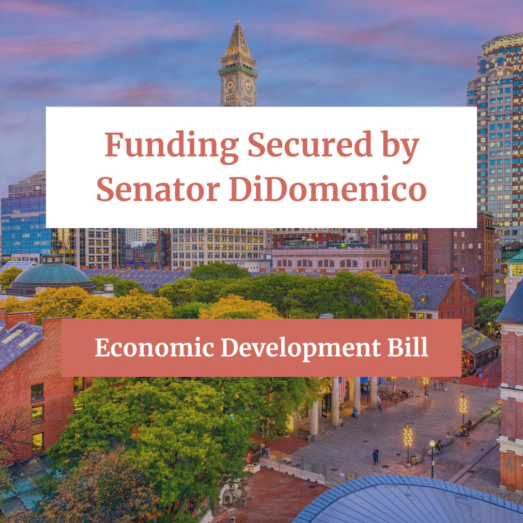 DiDomenico Secures Millions in Funding for His District in Sweeping Economic Development Bill