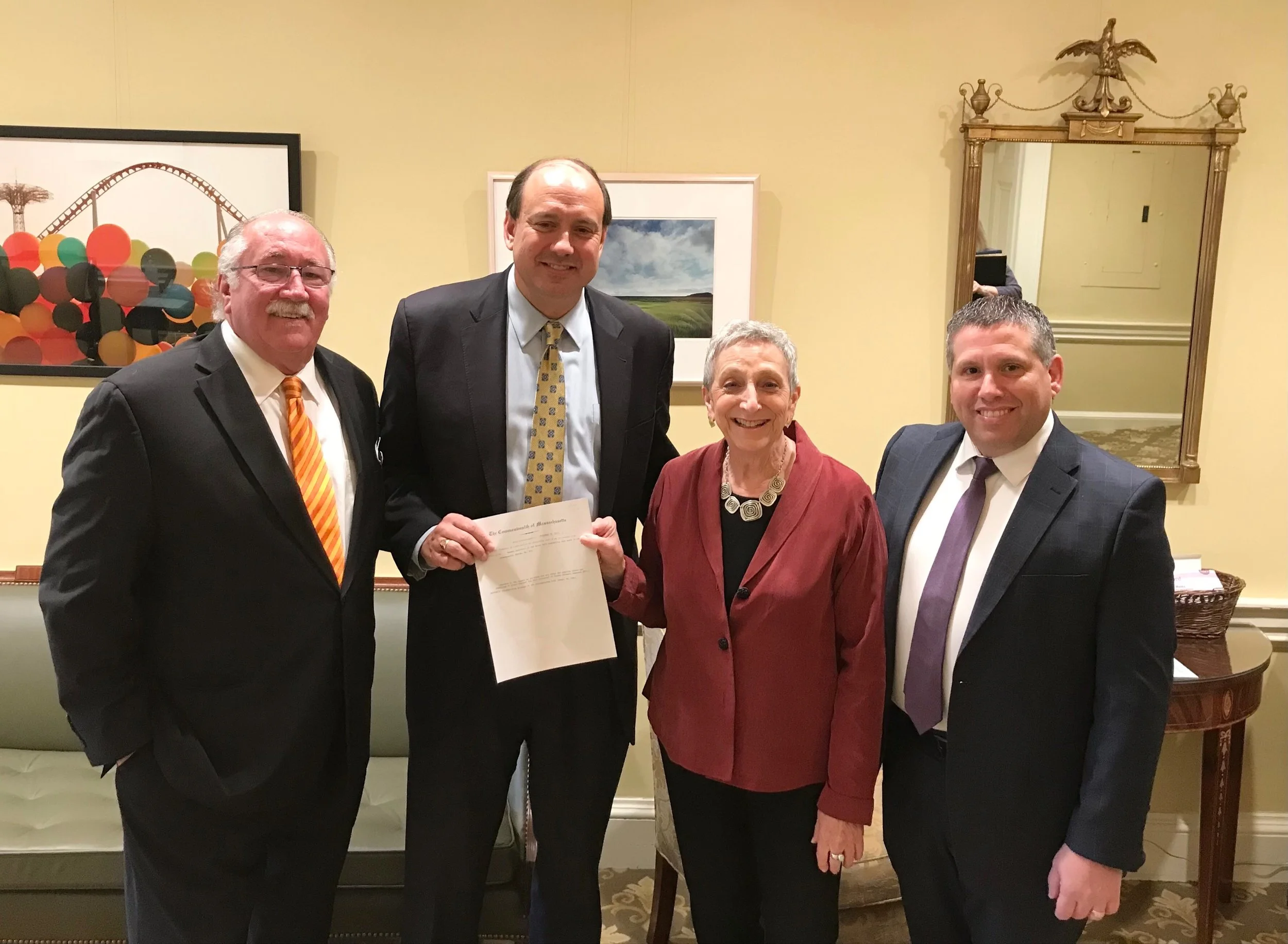 DiDomenico Lands Agreement to Pass Bill Protecting Open Spaces