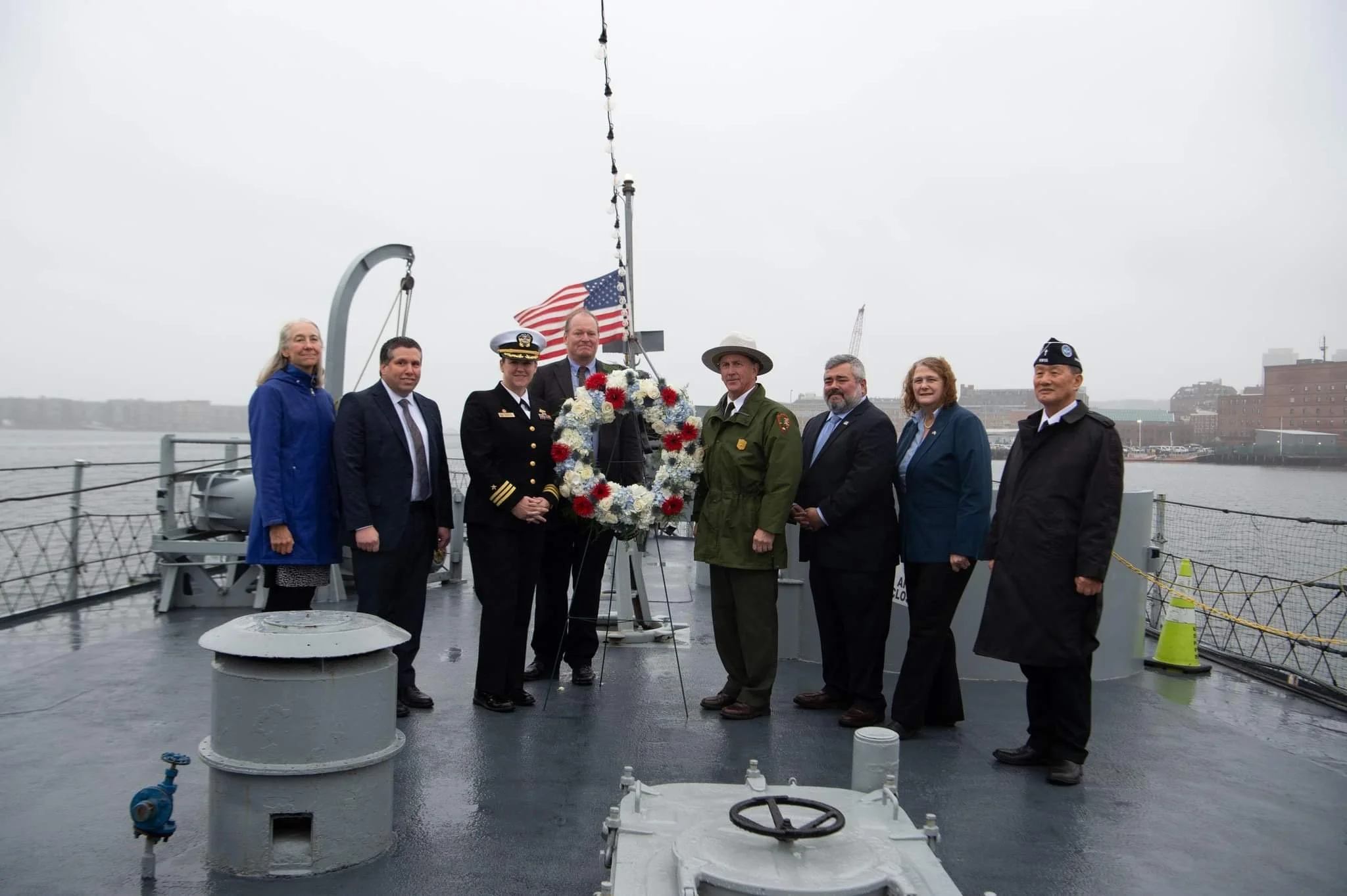 DiDomenico Joins Pearl Harbor Commemoration for 81st Anniversary