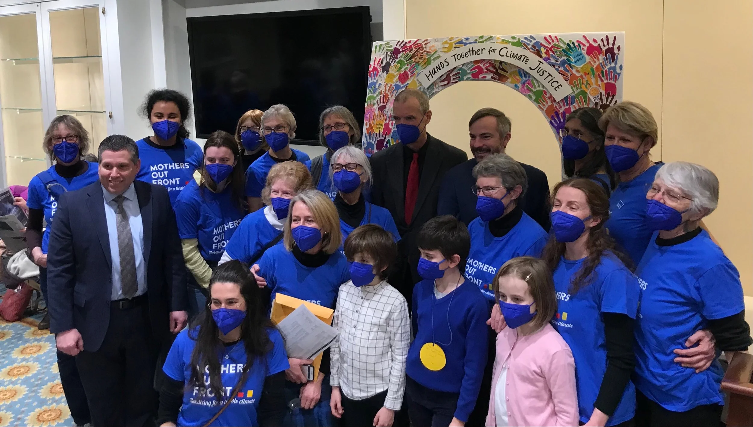 DiDomenico Joins Mothers Out Front Rally for Climate Justice