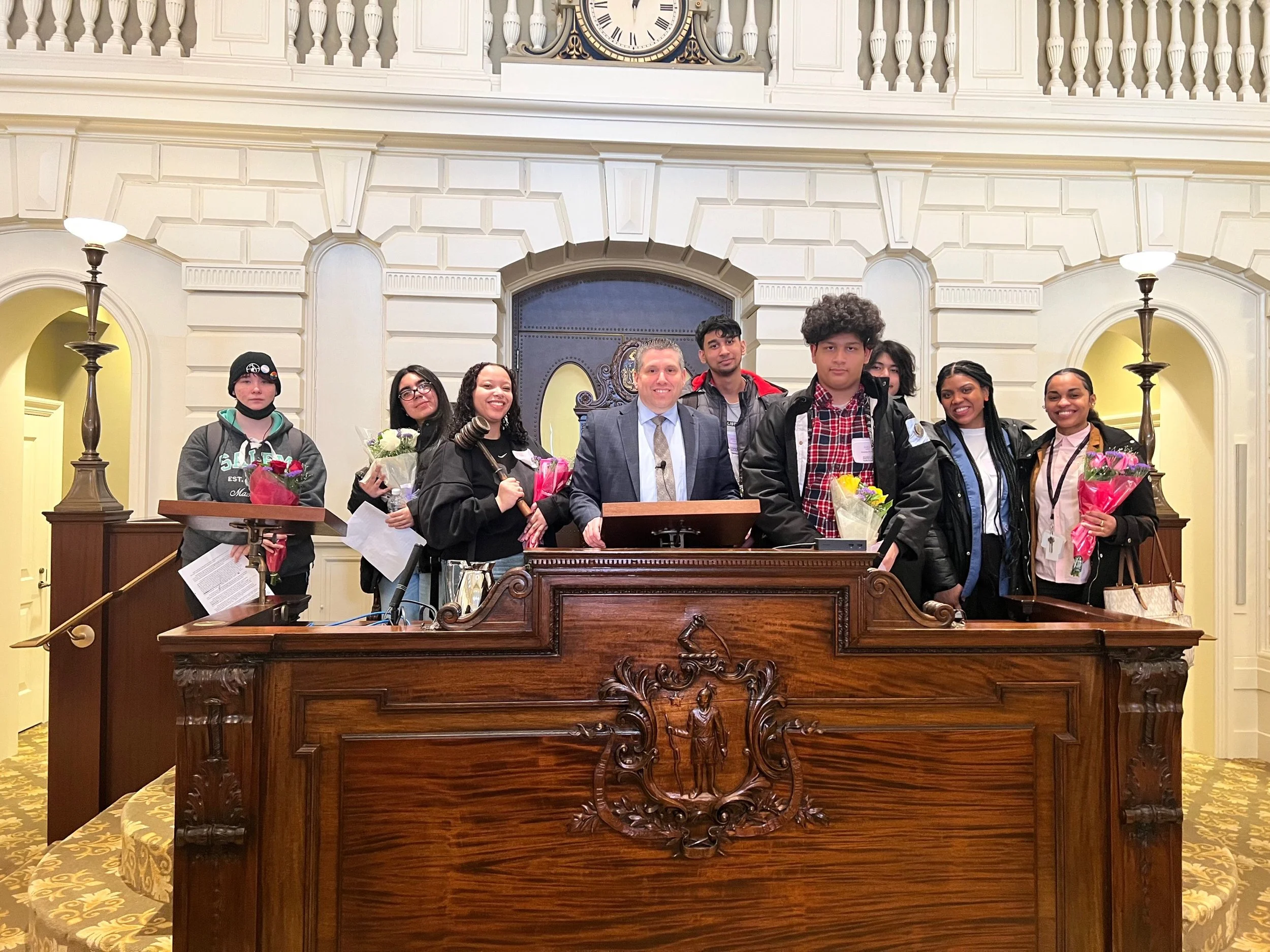 DiDomenico Hosts Chelsea Students for “Students Speak” Briefing